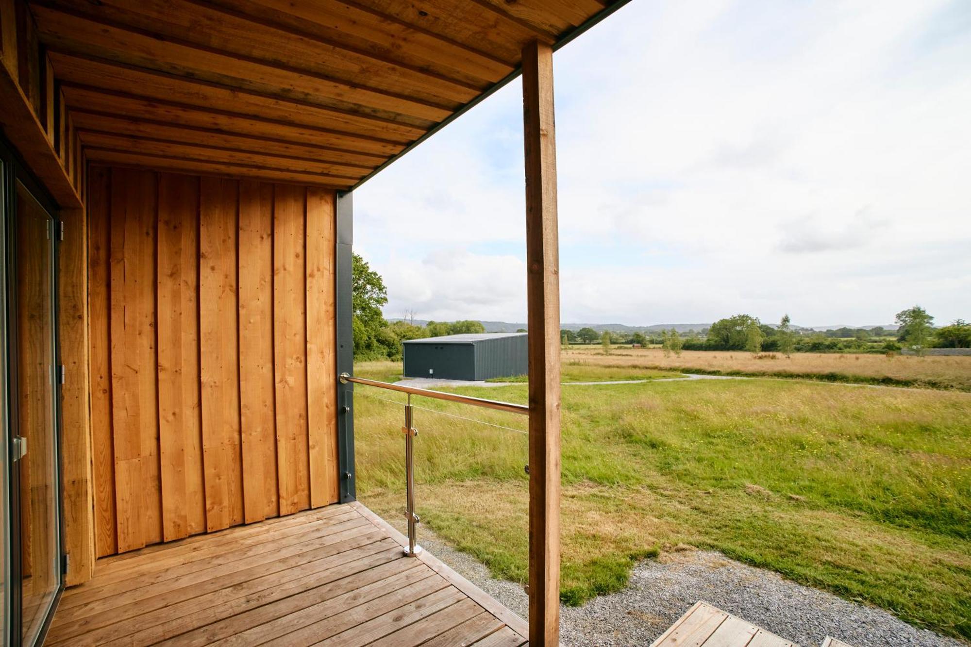 Eco Cabin With Lovely View Of Mendips Aonb Cabin N 1 Congresbury Ngoại thất bức ảnh