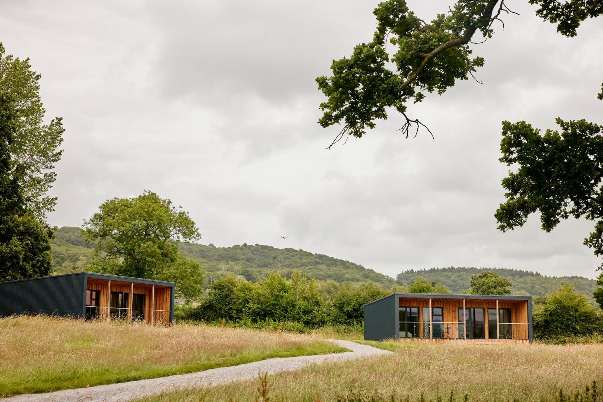 Eco Cabin With Lovely View Of Mendips Aonb Cabin N 1 Congresbury Ngoại thất bức ảnh