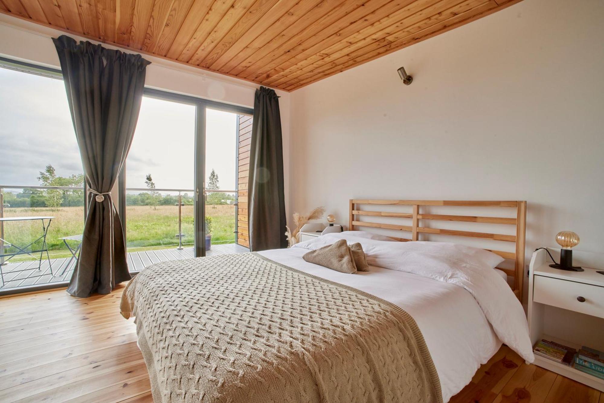 Eco Cabin With Lovely View Of Mendips Aonb Cabin N 1 Congresbury Ngoại thất bức ảnh