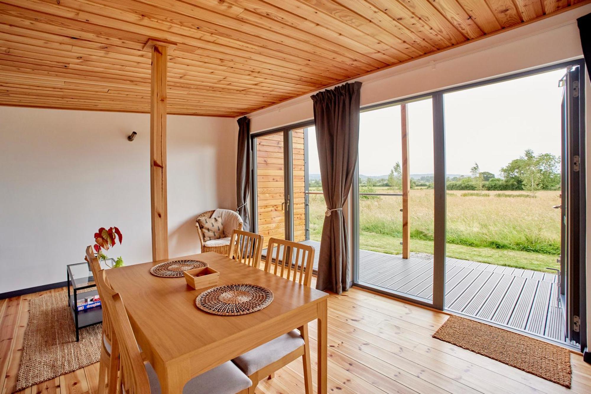 Eco Cabin With Lovely View Of Mendips Aonb Cabin N 1 Congresbury Ngoại thất bức ảnh